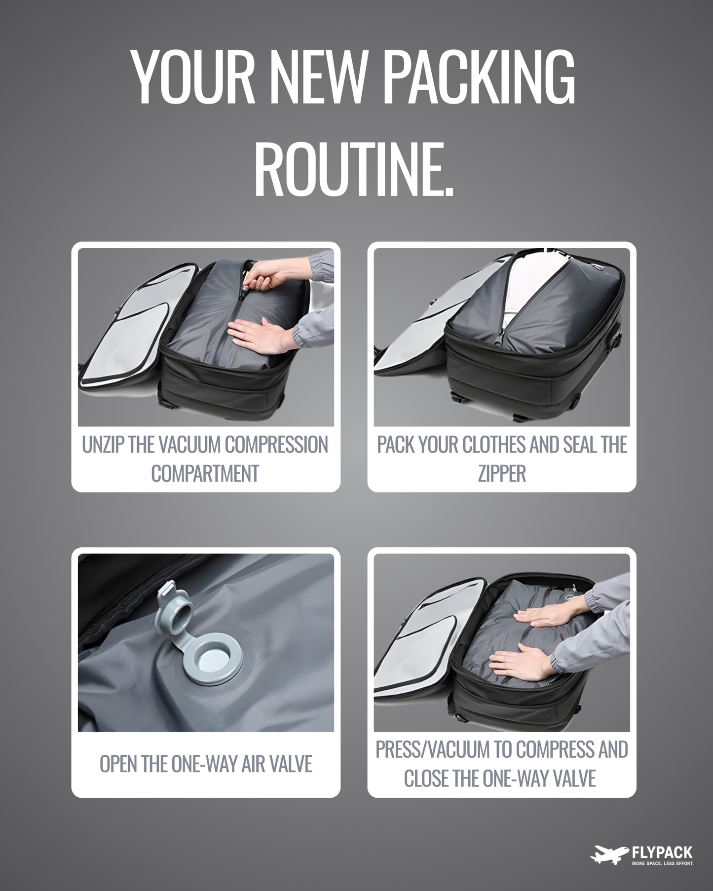 AirOne™ | Waterproof Compression Backpack