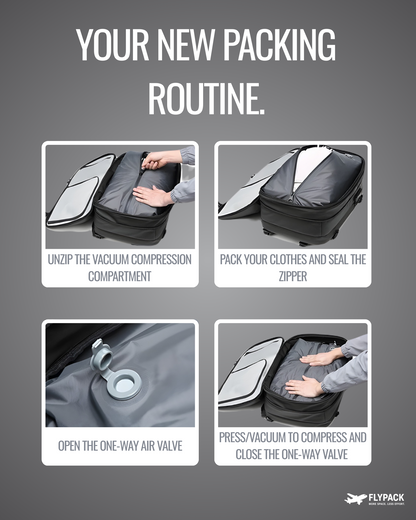 AirOne™ | Waterproof Compression Backpack