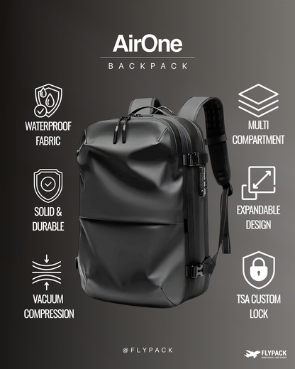 AirOne™ | Waterproof Compression Backpack